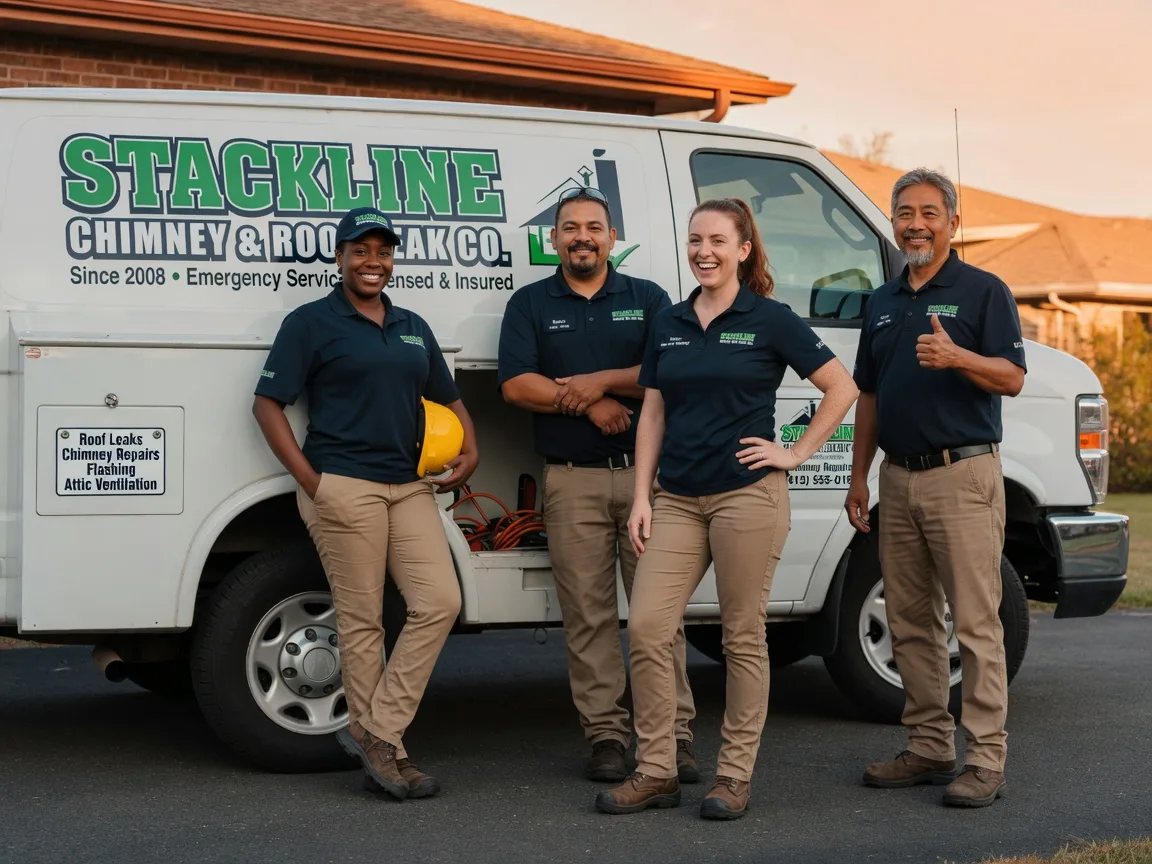 Chimney flashing repair company in Broadview Heights, OH
